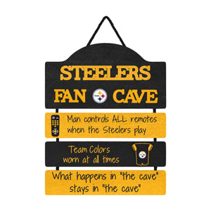 Pittsburgh Steelers NFL Fancave Sign