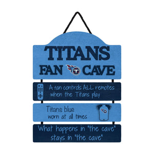 Tennessee Titans NFL Fancave Sign