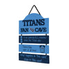 Tennessee Titans NFL Fancave Sign