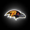 Baltimore Ravens NFL LED Neon Light Up Team Logo Sign