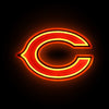 Chicago Bears NFL LED Neon Light Up Team Logo Sign