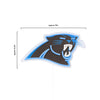 Carolina Panthers NFL LED Neon Light Up Team Logo Sign