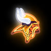 Minnesota Vikings NFL LED Neon Light Up Team Logo Sign