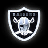 Las Vegas Raiders NFL LED Neon Light Up Team Logo Sign