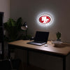 San Francisco 49ers NFL LED Neon Light Up Team Logo Sign