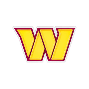 Washington Commanders NFL LED Neon Light Up Team Logo Sign