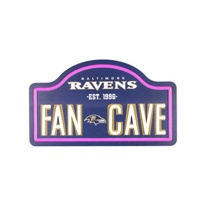 Baltimore Ravens NFL LED Neon Fancave Sign