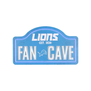 Detroit Lions NFL LED Neon Fancave Sign