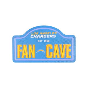 Los Angeles Chargers NFL LED Neon Fancave Sign