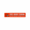 Cleveland Browns NFL Stadium Street Sign