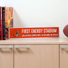 Cleveland Browns NFL Stadium Street Sign