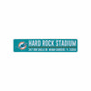 Miami Dolphins NFL Stadium Street Sign