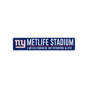 New York Giants NFL Stadium Street Sign