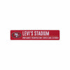 San Francisco 49ers NFL Stadium Street Sign