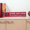 Tampa Bay Buccaneers NFL Stadium Street Sign