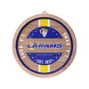 Los Angeles Rams NFL Wooden Barrel Sign