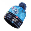 Tennessee Titans NFL Big Logo Light Up Printed Beanie