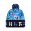 Tennessee Titans NFL Big Logo Light Up Printed Beanie