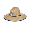 Los Angeles Dodgers MLB 2024 World Series Champions Floral Straw Hat (PREORDER - SHIPS MID FEBRUARY 2025 )