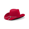 Philadelphia Phillies MLB Solid Red Cowboy Hat (PREORDER - SHIPS MID OCTOBER)