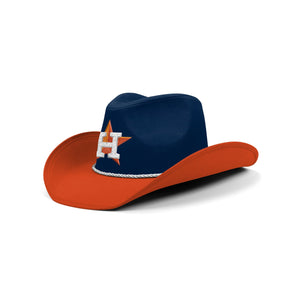 Houston Astros MLB Two Tone Cowboy Hat