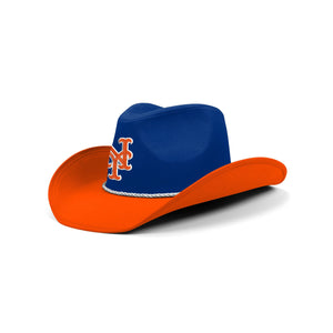 New York Mets MLB Two Tone Cowboy Hat
