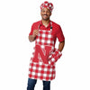 Nebraska Cornhuskers NCAA Plaid Chef Hat