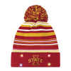 Iowa State Cyclones NCAA Horizontal Stripe Light Up Beanie