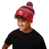 Nebraska Cornhuskers NCAA Horizontal Stripe Light Up Beanie