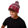 Washington State Cougars NCAA Horizontal Stripe Light Up Beanie