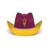 Arizona State Sun Devils NCAA Two Tone Cowboy Hat