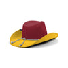 Iowa State Cyclones NCAA Two Tone Cowboy Hat (PREORDER - SHIPS LATE AUGUST)