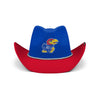 Kansas Jayhawks NCAA Two Tone Cowboy Hat (PREORDER - SHIPS LATE AUGUST)