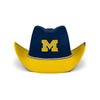 Michigan Wolverines NCAA Two Tone Cowboy Hat