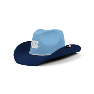North Carolina Tar Heels NCAA Two Tone Cowboy Hat