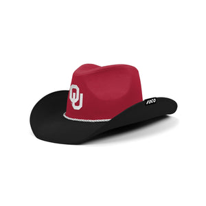 Oklahoma Sooners NCAA Two Tone Cowboy Hat