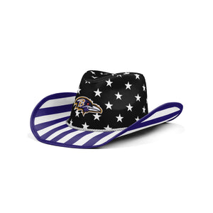 Baltimore Ravens NFL Americana Cowboy Hat (PREORDER - SHIPS MID JUNE)