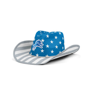 Detroit Lions NFL Americana Cowboy Hat (PREORDER - SHIPS LATE JUNE)