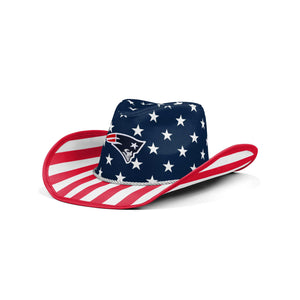 New England Patriots NFL Americana Cowboy Hat (PREORDER - SHIPS MID JUNE)