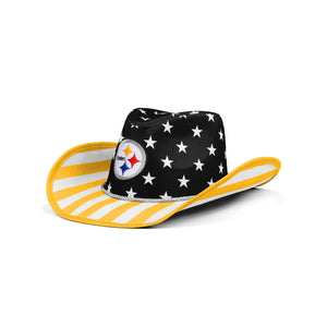 Pittsburgh Steelers NFL Americana Cowboy Hat (PREORDER - SHIPS MID JUNE)