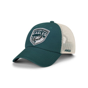 Philadelphia Eagles NFL Americana Patch Casual Trucker Cap (PREORDER - SHIPS LATE JUNE)