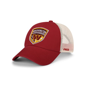 Washington Commanders NFL Americana Patch Casual Trucker Cap (PREORDER - SHIPS LATE JUNE)