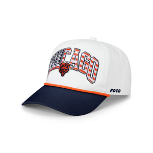 Chicago Bears NFL Americana Wordmark Marquee RF Cap (PREORDER - SHIPS MID JUNE)