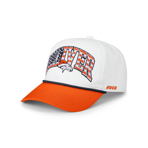 Denver Broncos NFL Americana Wordmark Marquee RF Cap (PREORDER - SHIPS MID JUNE)