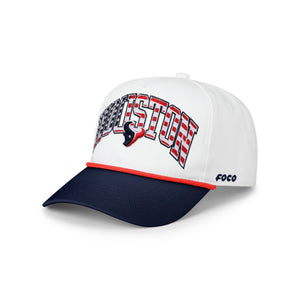 Houston Texans NFL Americana Wordmark Marquee RF Cap (PREORDER - SHIPS MID JUNE)