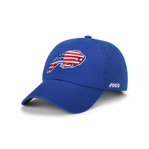 Buffalo Bills NFL Americana Primary Logo Casual Cap (PREORDER - SHIPS LATE JUNE)