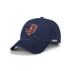 Chicago Bears NFL Americana Primary Logo Casual Cap (PREORDER - SHIPS LATE JUNE)