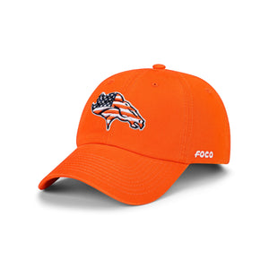 Denver Broncos NFL Americana Primary Logo Casual Cap (PREORDER - SHIPS LATE JUNE)