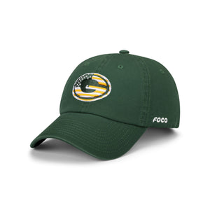Green Bay Packers NFL Americana Primary Logo Casual Cap (PREORDER - SHIPS LATE JUNE)