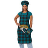 Jacksonville Jaguars NFL Plaid Chef Hat